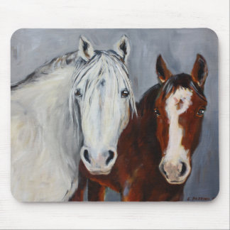 Equine Voices Mystic and Wyatt Mouse Pad