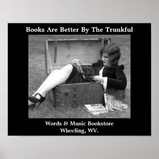 er books bookstore wheeling west virginia poster