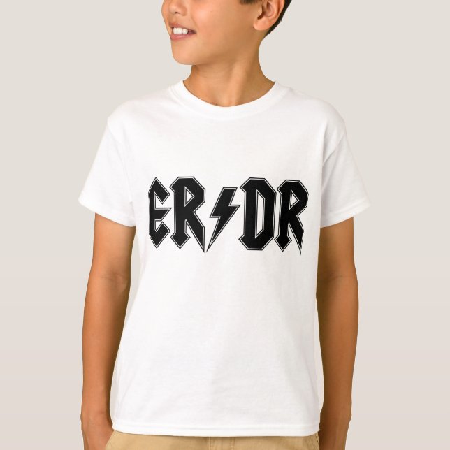 ER/DR Classic Kid's on Light T-Shirt (Front)