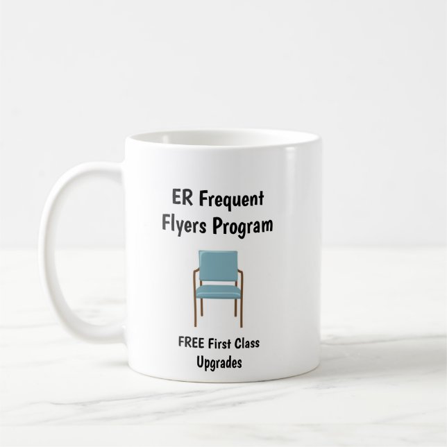 ER Frequent Flyers Mug (Left)