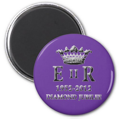 ER II Diamond Jubilee Magnet
