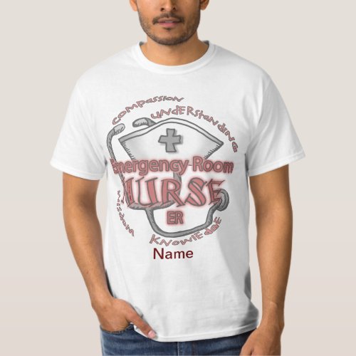 ER Nurse Axiom custom name T_Shirt