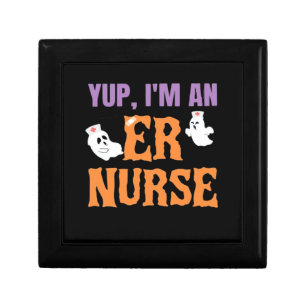 ER Nurse Boo Crew Emergency Room Nurse Halloween C Gift Box