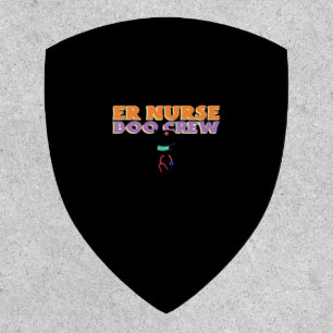 ER Nurse Boo Crew Emergency Room Nurse Halloween C Patch