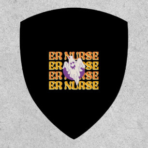 ER Nurse Boo Crew Emergency Room Nurse Halloween C Patch