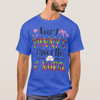 ER Nurse Bunny's Favorite Nurse Easter Day  T-Shirt