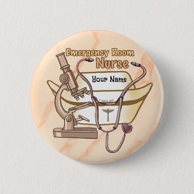 ER Nurse Button (Front)