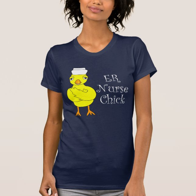 ER Nurse Chick T-Shirt (Front)
