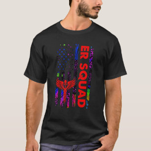ER Nurse Doctor Emergency Room Hospital Squad T-Shirt