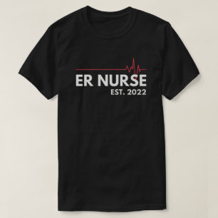 ER Nurse Est 2022 Emergency Room Nurse T-Shirt