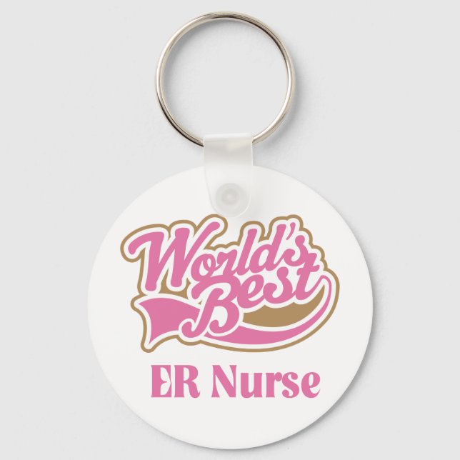 Er nurse Gift Keychain (Front)