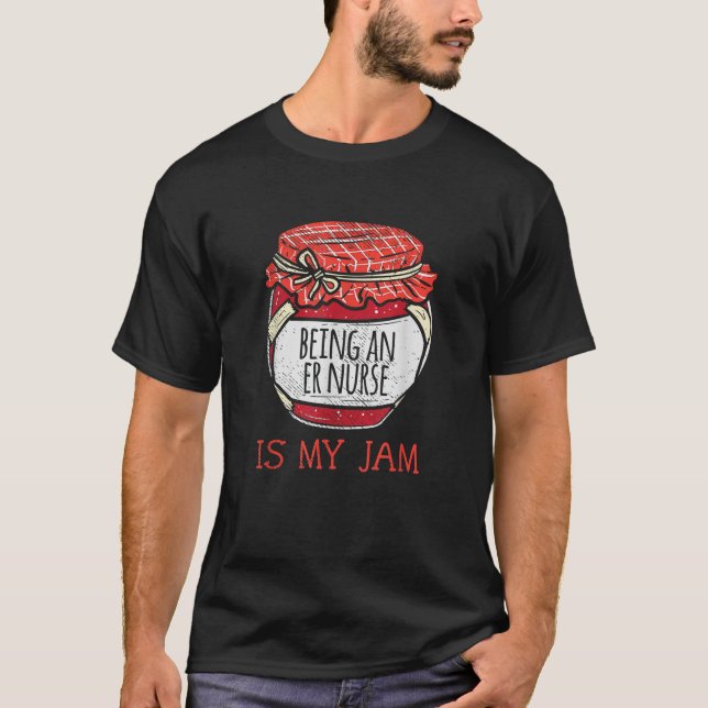 ER Nurse Gift Women Cute Meme Quote Emergency Room T-Shirt (Front)