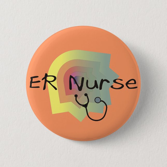 ER Nurse Gifts Button (Front)