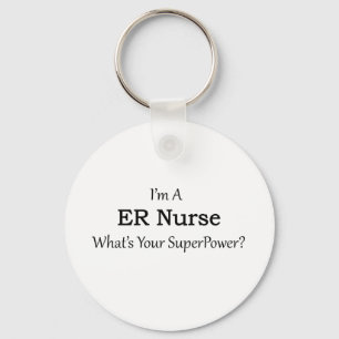 ER Nurse Keychain