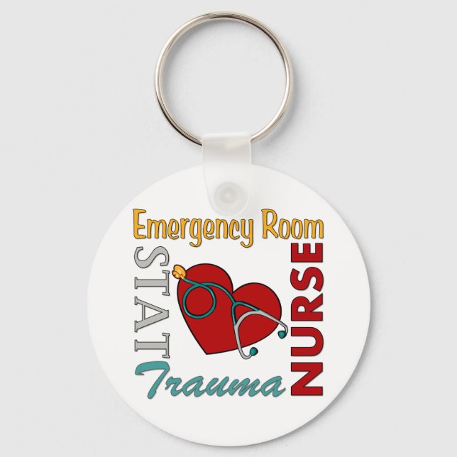 ER Nurse Keychain (Front)