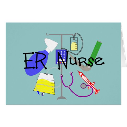 ER Nurse Medical Equipment Design (Front Horizontal)
