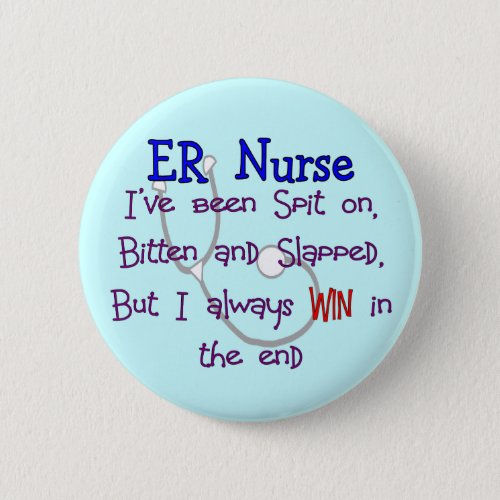 ER Nurse SPIT ON BITTEN  and SLAPPED Button