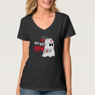 ER Squad Halloween Boo Crew Emergency Room Nurse S T-Shirt