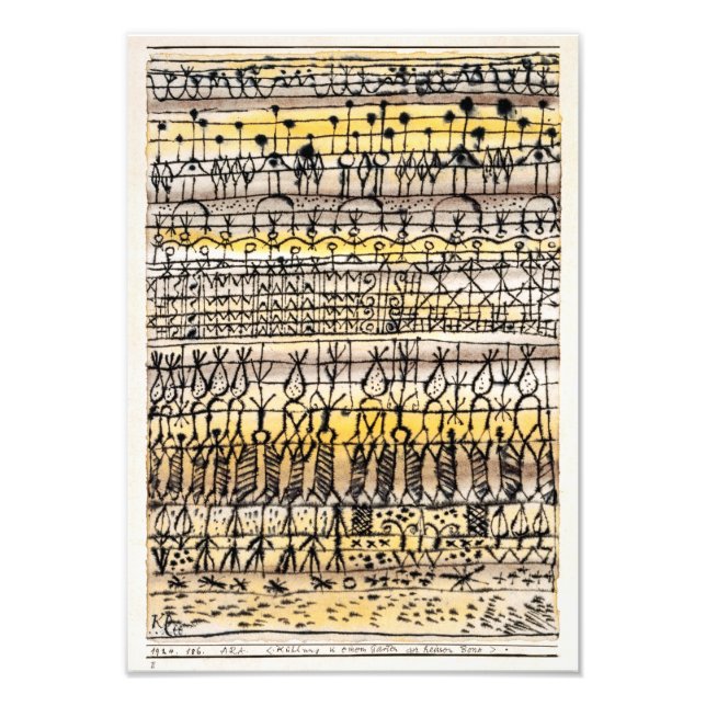 ERA Cooling in a Hot Zone Garden | Paul Klee | Photo Print (Front)