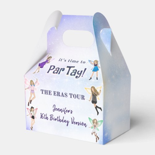 Eras Birthday Party Favor Box