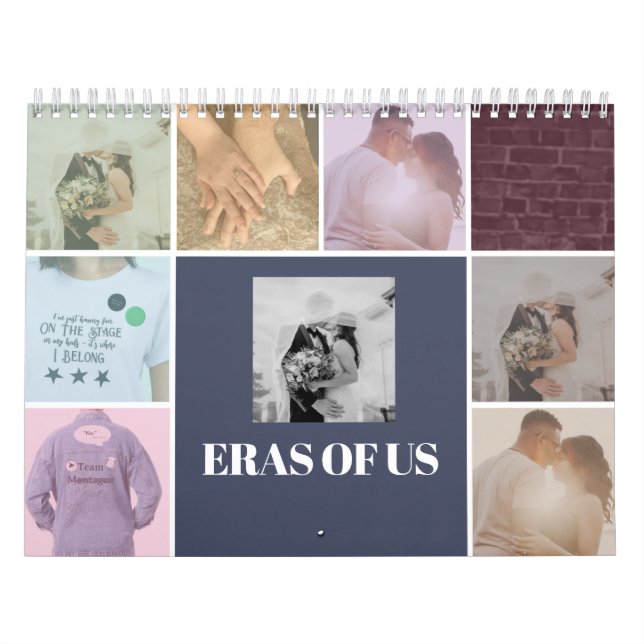 Eras inspired personalized calendar (Cover)