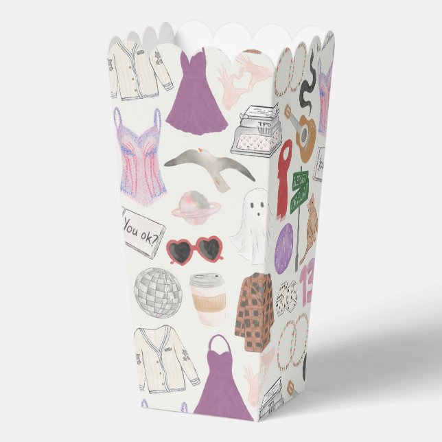 Eras Popcorn/Treat Box (Front)
