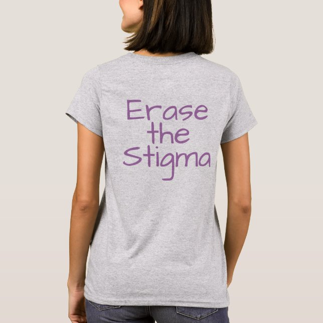 Erase Stigma T-Shirt (Back)