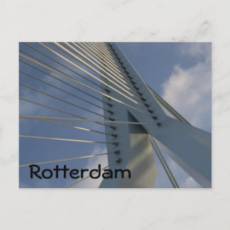Erasmus Bridge, Rotterdam Postcard