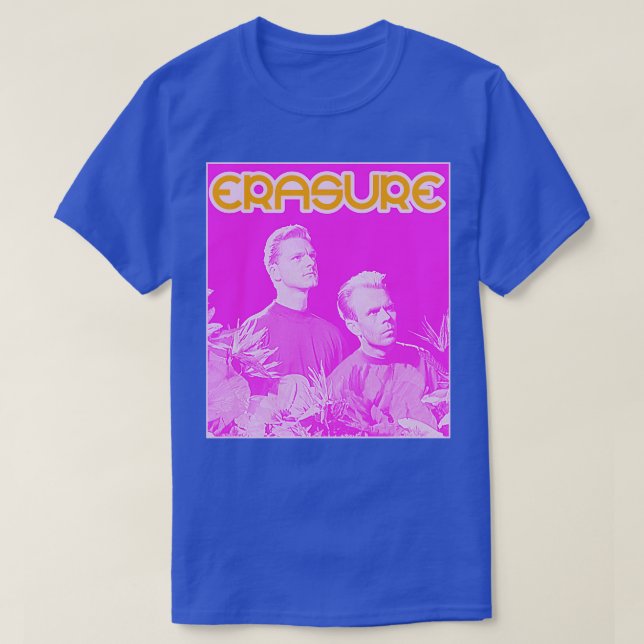Erasure 80s Retro Synthpop FanArt T-Shirt (Design Front)