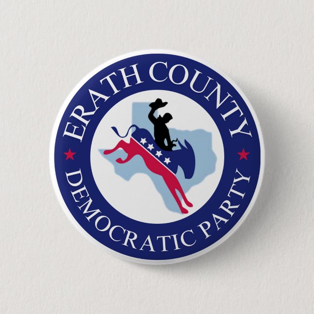 Erath Democrats Button (Front)