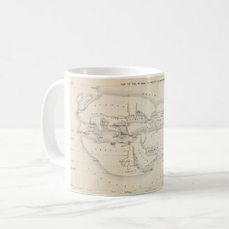 Eratosthenes' Map of the Known World Coffee Mug