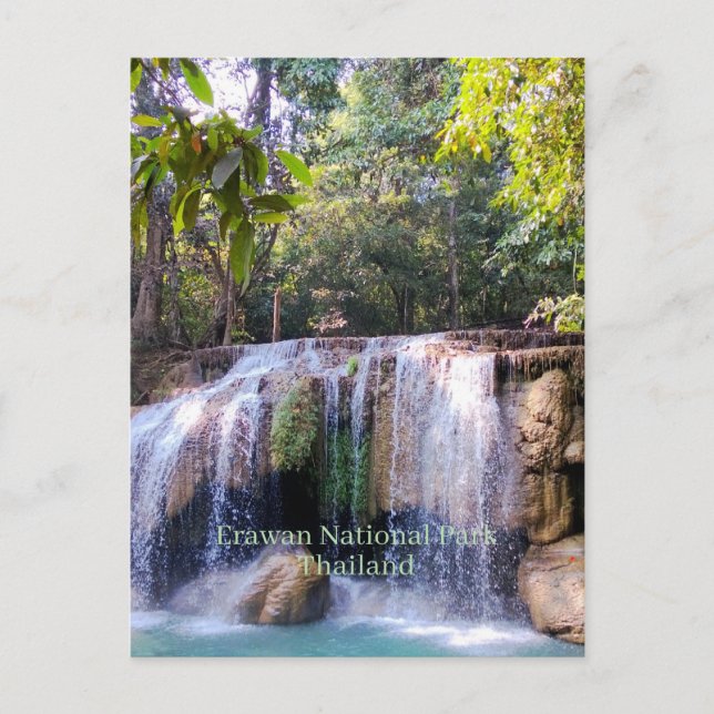 Erawan National Park, Thailand, Postcard (Front)