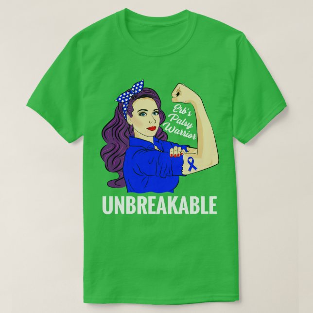 Erbs Palsy Awareness Erb Duchenne Paralysis Ape Ha T-Shirt (Design Front)
