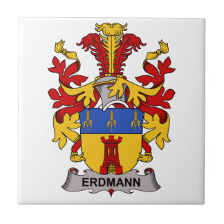 Erdmann Family Crest Ceramic Tile