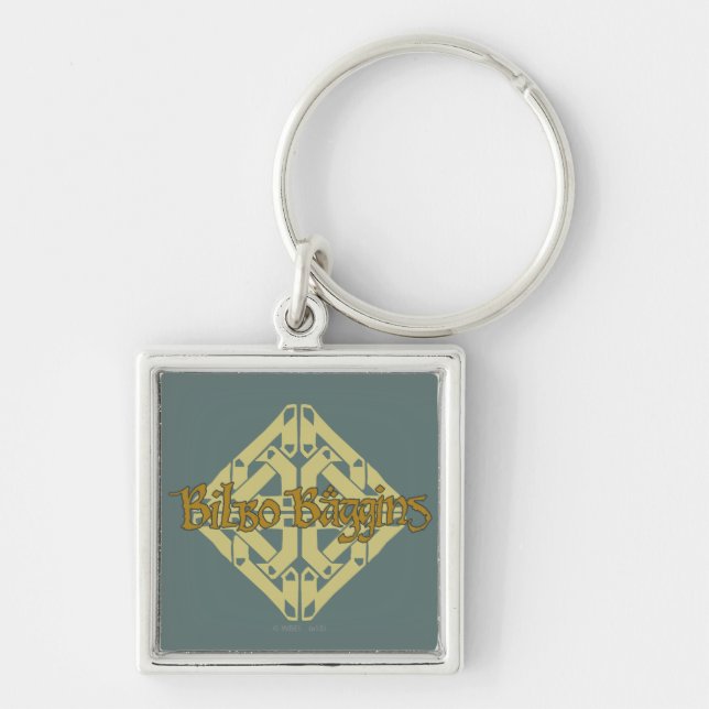 Erebor - BILBO BAGGINS™ Name Keychain (Front)