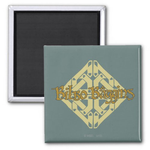 Erebor _ BILBO BAGGINS Name Magnet