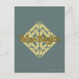 Erebor - BILBO BAGGINS™ Name Postcard