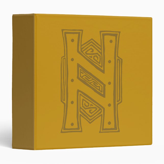 Erebor - H Symbol 3 Ring Binder (Front/Spine)
