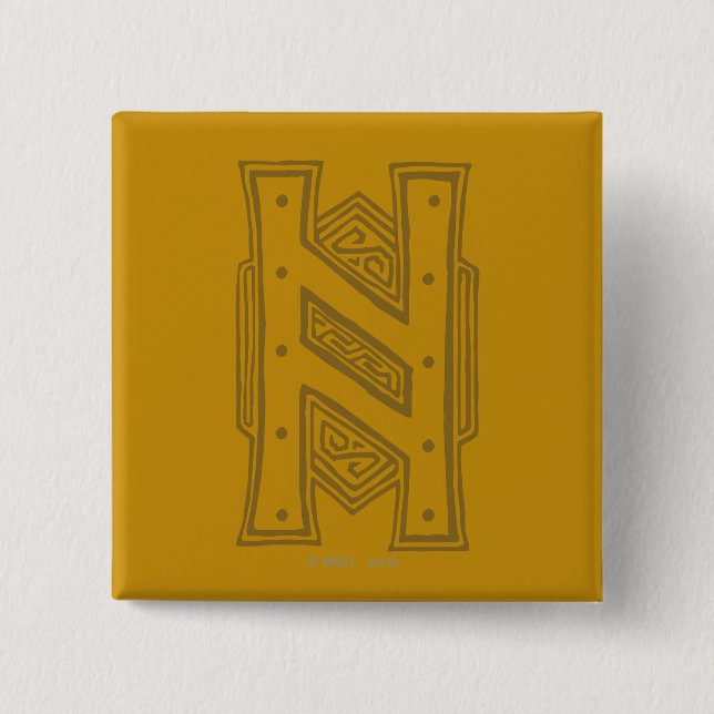 Erebor - H Symbol Pinback Button (Front)