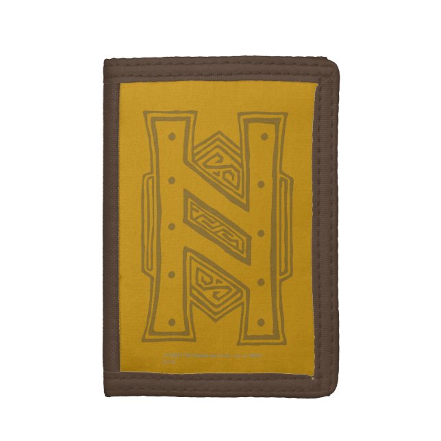 Erebor - H Symbol Tri-fold Wallet (Front Vertical)