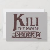 Erebor - Kili Name (Front)