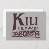 Erebor - Kili Name (Front/Back)