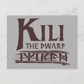 Erebor - Kili Name Postcard