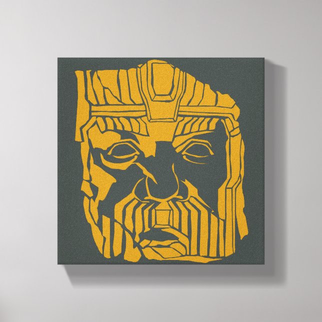 Erebor Statue Symbol Canvas Print (Front)