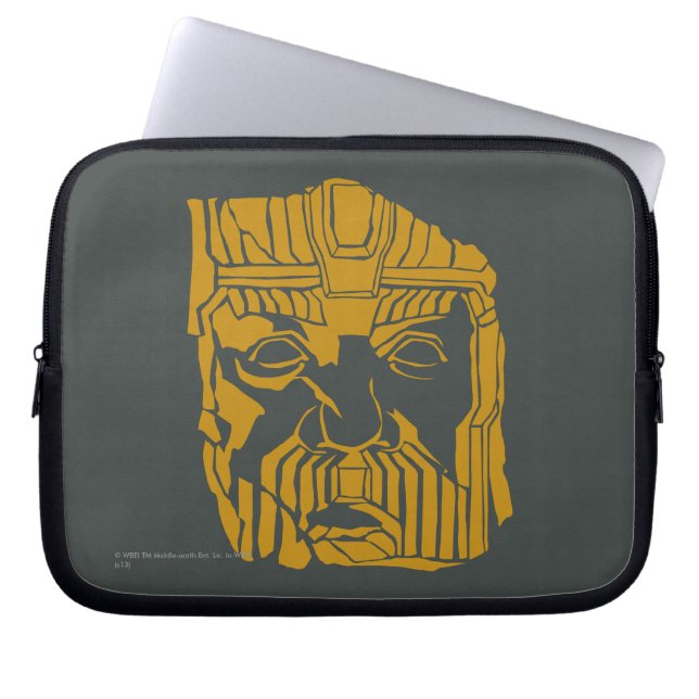 Erebor Statue Symbol Laptop Sleeve (Front)