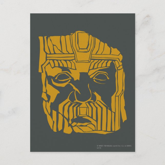 Erebor Statue Symbol Postcard (Front)