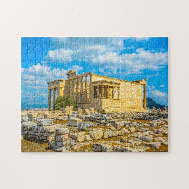 Erechtheum Acropolis Athens. Jigsaw Puzzle (Horizontal)