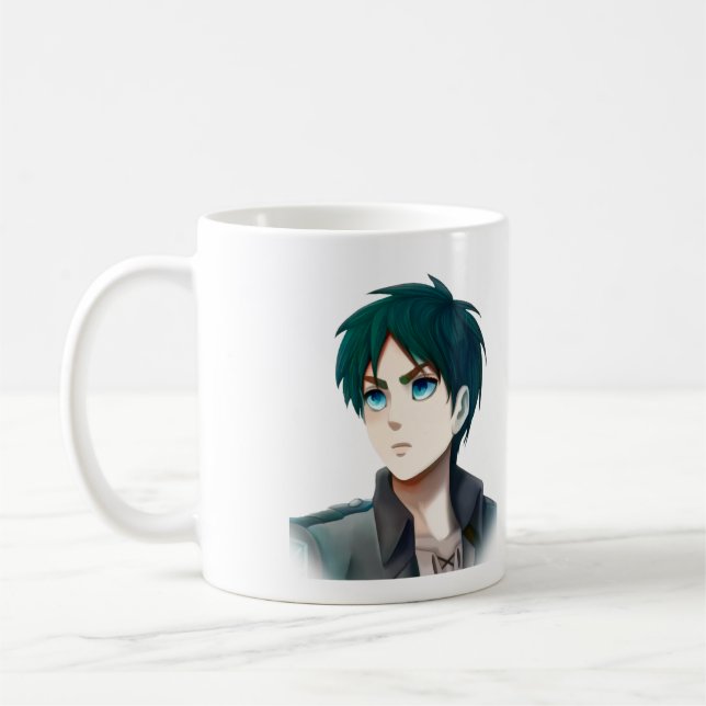 Eren Yeager Coffee Mug (Left)