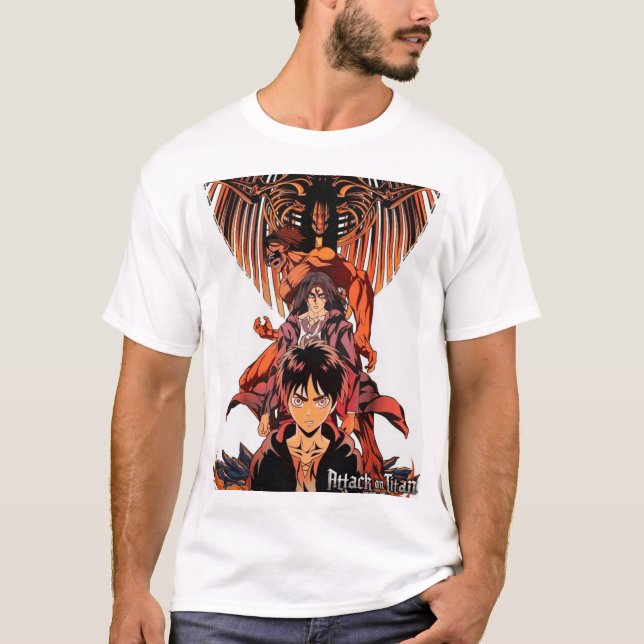 Eren Yeager - The Fight for Freedom T-Shirt (Front)