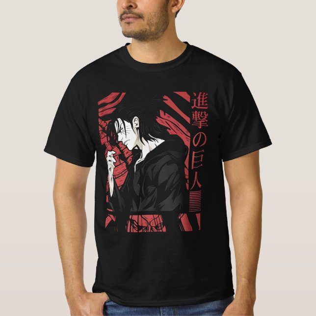 Eren Yeager vintage T-Shirt (Front)